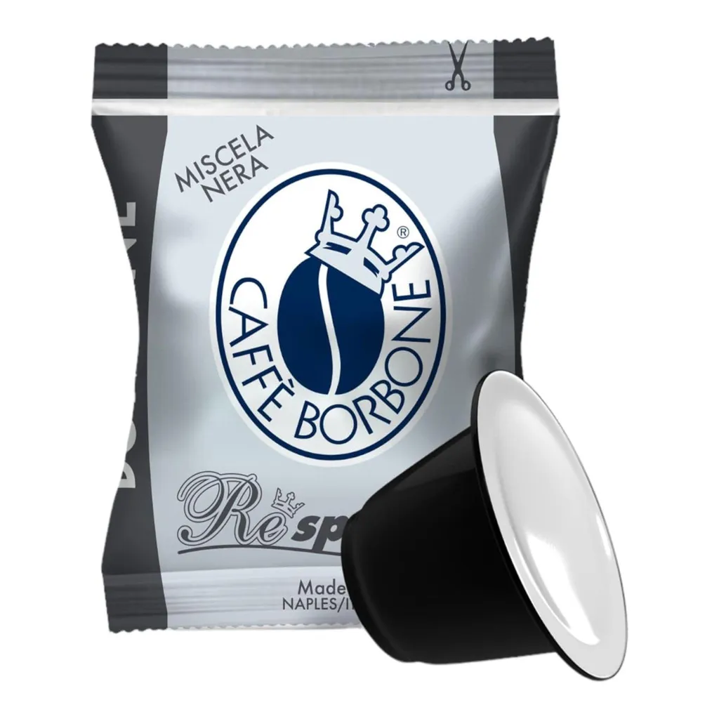 Caffé Borbone Respresso Capsules Nera Black 250g (50x5g) 250g