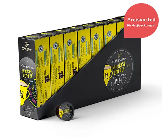 Tchibo Caffè Crema Sunrise XL – 80 capsules