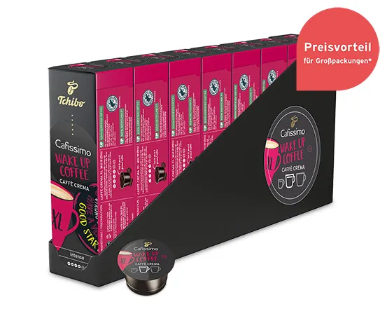 Tchibo Caffè Crema Wake Up XL – 80 capsules