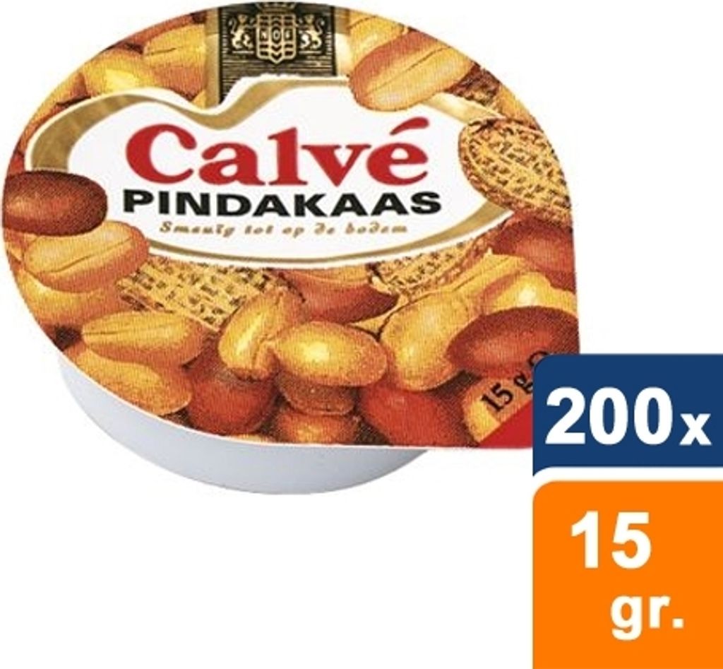 Calvé - peanut butter - 200 x 15 gr