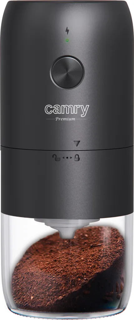 Camry Cordless USB Electric Coffee Grinder | CR 4302 | 25W | Coffee beans capacity 25-30 g | Black