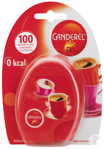 Canderel table sweetener dispenser 100 tablets