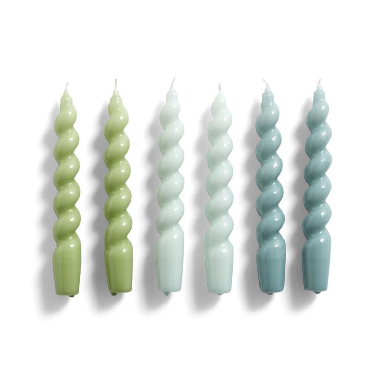 HAY Candle Spiral Candle 6 Pack