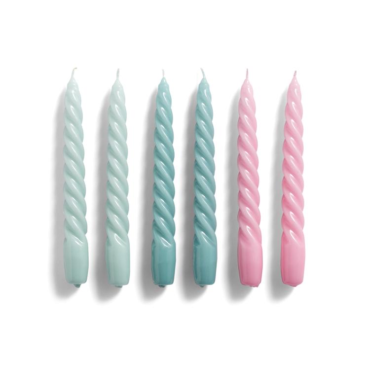 HAY Candle Twist Candle 6 Pack