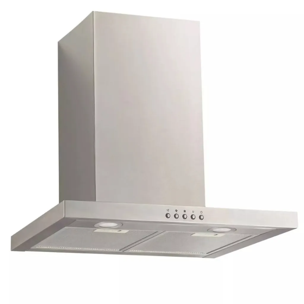 Candy CMB655XDE wall-mounted extractor hood, stainless steel, quiet, 60 cm