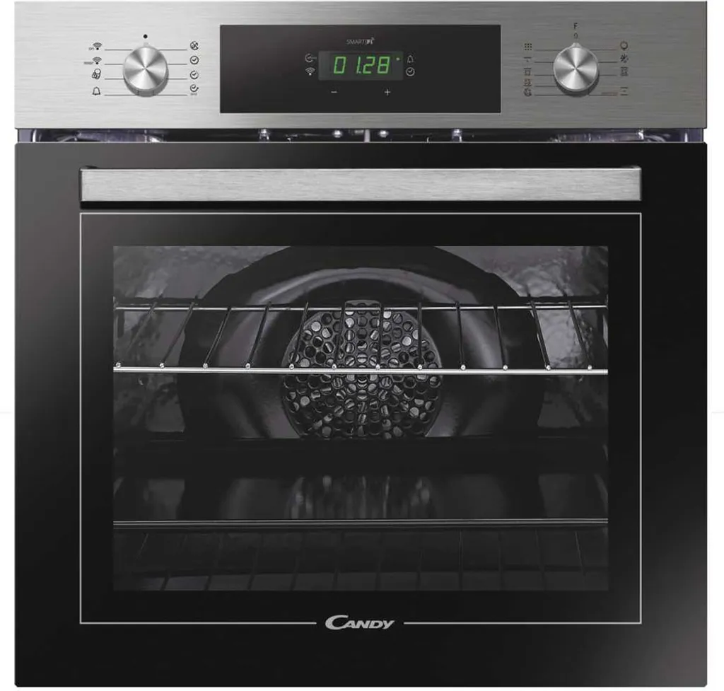 Candy FCT 896 X WIFI Pyrolytic Oven Stainless Steel - incl. 1-level telescopic runners