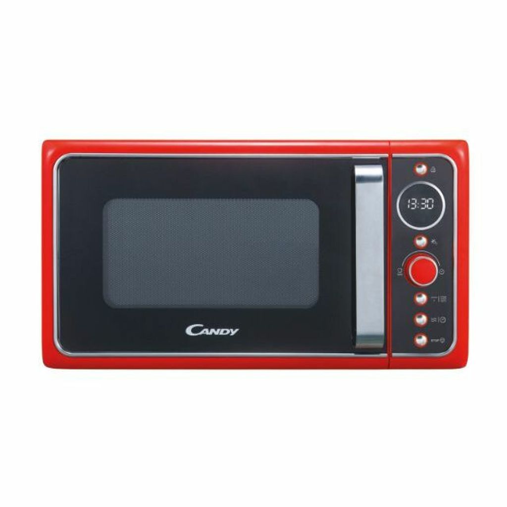 Candy G20CR Microwave with Grill 20L 700W Red Flat Surface LCD Display