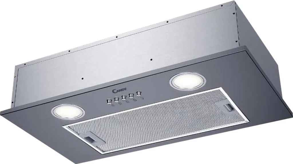 Candy | Hood | CBG625/1X | | Width 52 cm | 207 m³/h | Mechanical | LED | Stainless steel