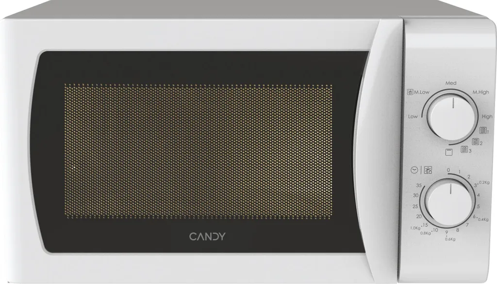 Candy Hoover Candy Idea CMG20SMW, countertop, grill microwave, 20 l, 700 W, rotary knob, white
