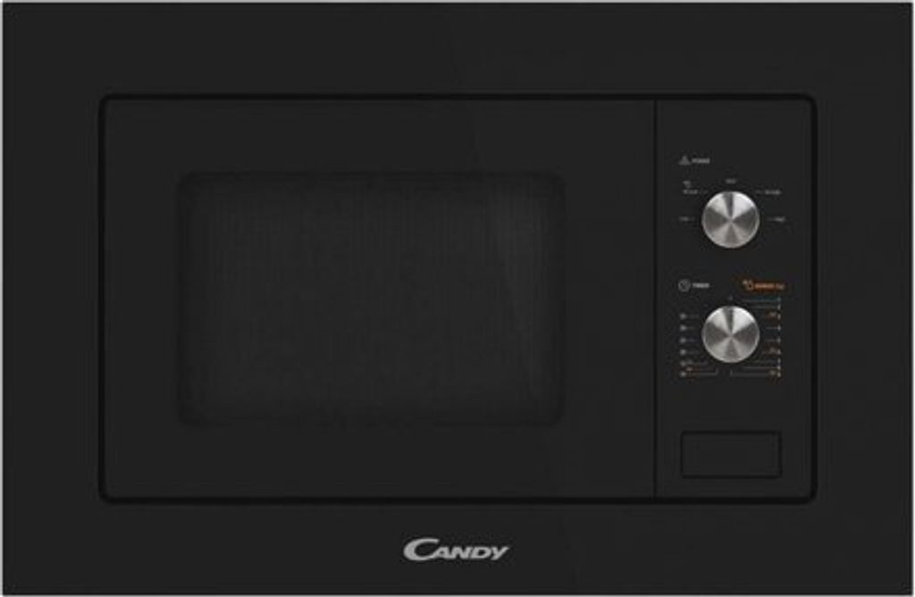 Candy MIS1730B, Integrated, Solo Microwave, 17 l, 1000 W, Built-in Display, Rotary Controls