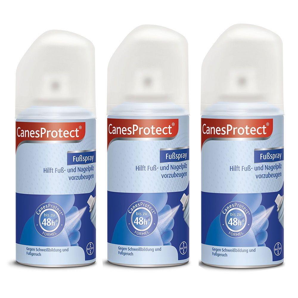 CanesProtect® foot spray 3x150 ml