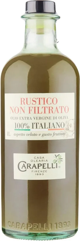 Carapelli Non filtrato 1L olio vergine oliva Extra virgin Virgin olive oil 1000 ml