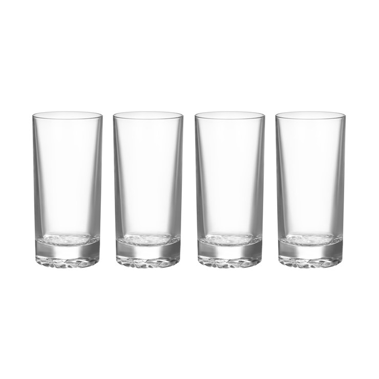 Orrefors Carat highball glass 35 cl pack of 4