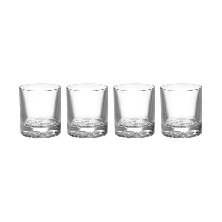 Orrefors Carat Old Fashioned glass 21 cl pack of 4