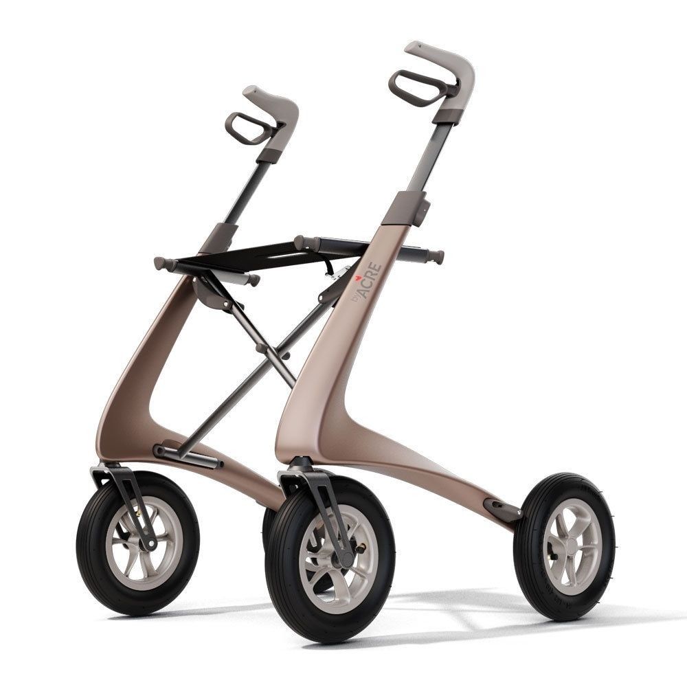 Carbon Overland Rollator byAcre metallic brown 1 St