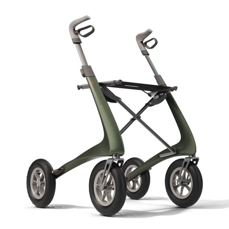 Carbon Overland Rollator metallic green 1 St