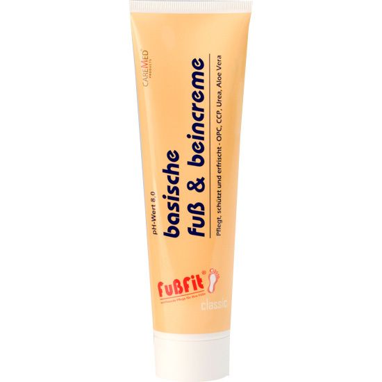 CAREMED® FußFit® basische Fußcreme pH-Wert 8,0 150 ml