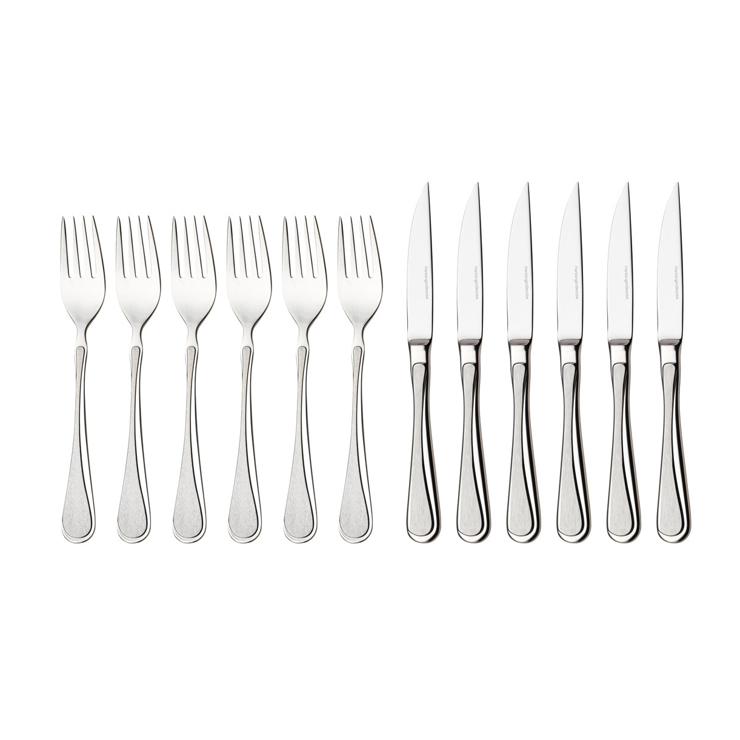 hardanger-bestikk Carina Steak Cutlery 12 Parts
