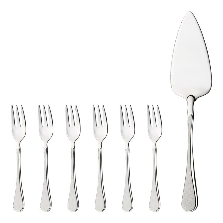 hardanger-bestikk Carina Tortenset 7 Parts