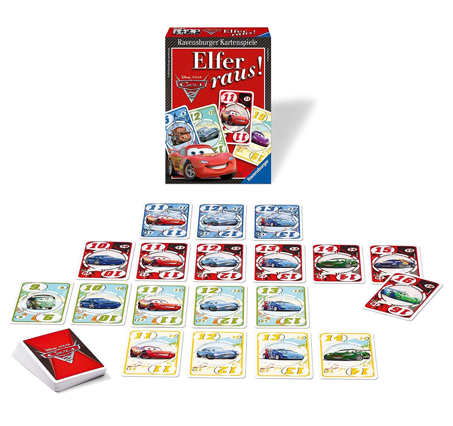 Ravensburger Cars Elfer Raus German Version