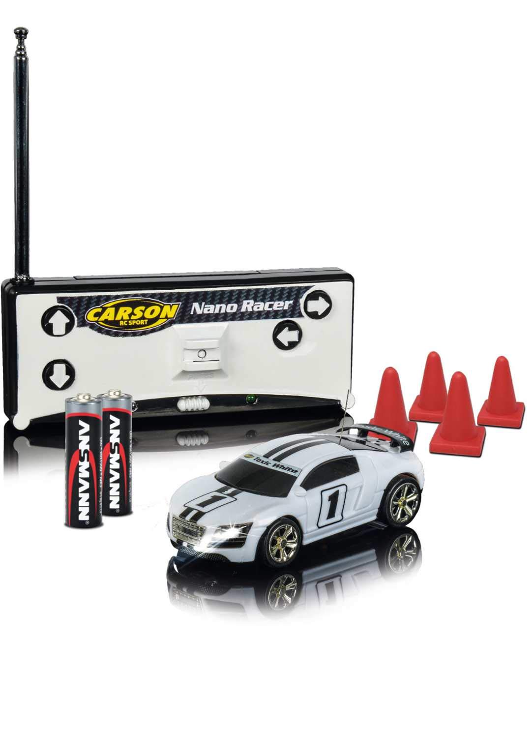 Carson Nano Racer Toxic White Mhz Rtr