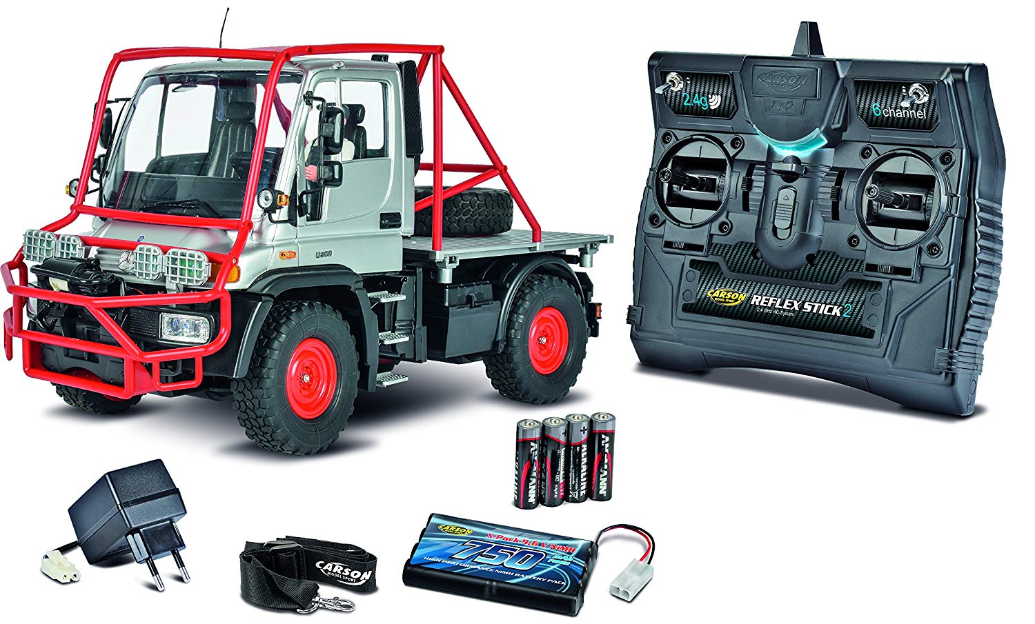 Carson Scale Unimog U Desert Rally Rtr Vehicle