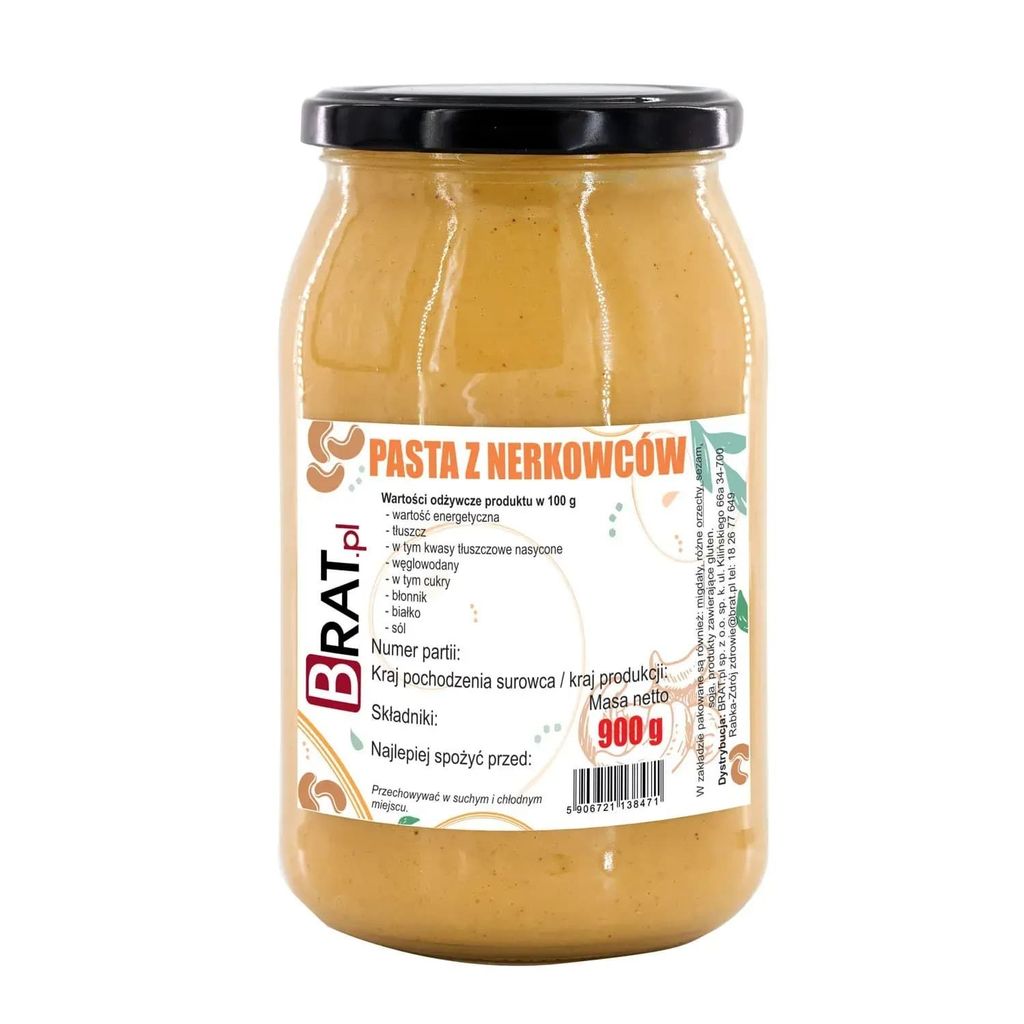 BRAT.PL Cashew paste 900g
