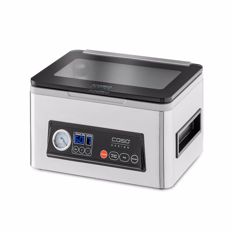 CASO Design CASO VacuChef 50 - professional chamber vacuum sealer with powerful, fast 4-piston vacuum pump