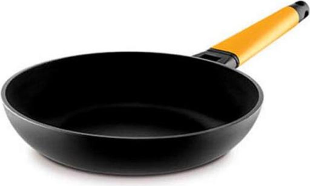 Castey 8-22 frying pan, 22 cm max. diameter, cast iron/cast aluminum, non-stick coating