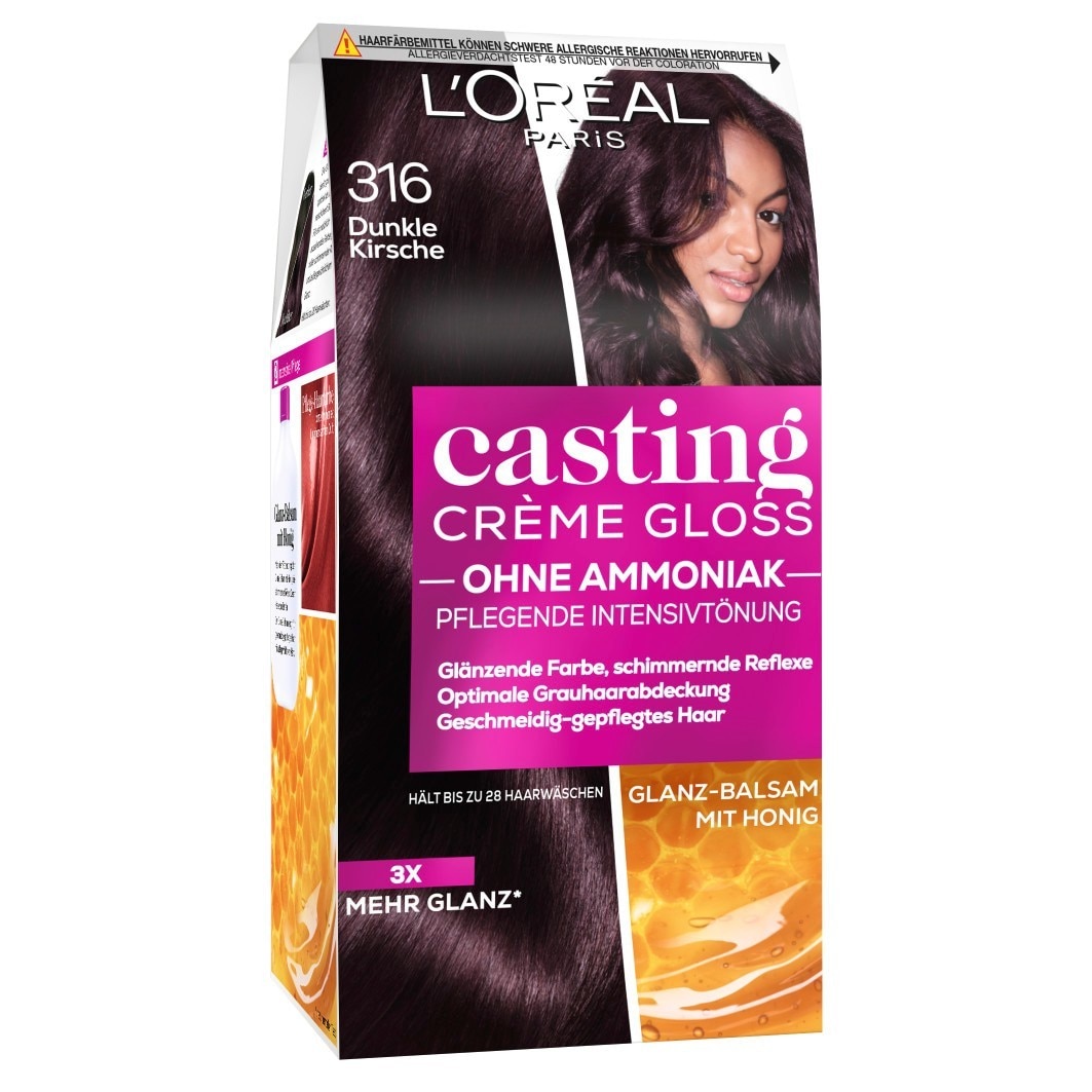 L´Oréal Paris Casting Crème Gloss, No. 316 - Dark Cherry