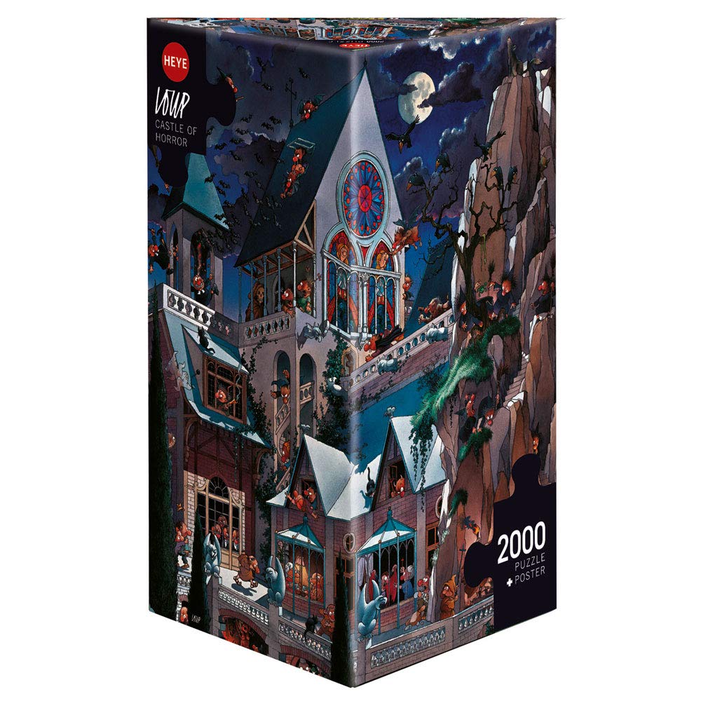 Heye Castle Of Horror, 2000 Piece Jigsaw