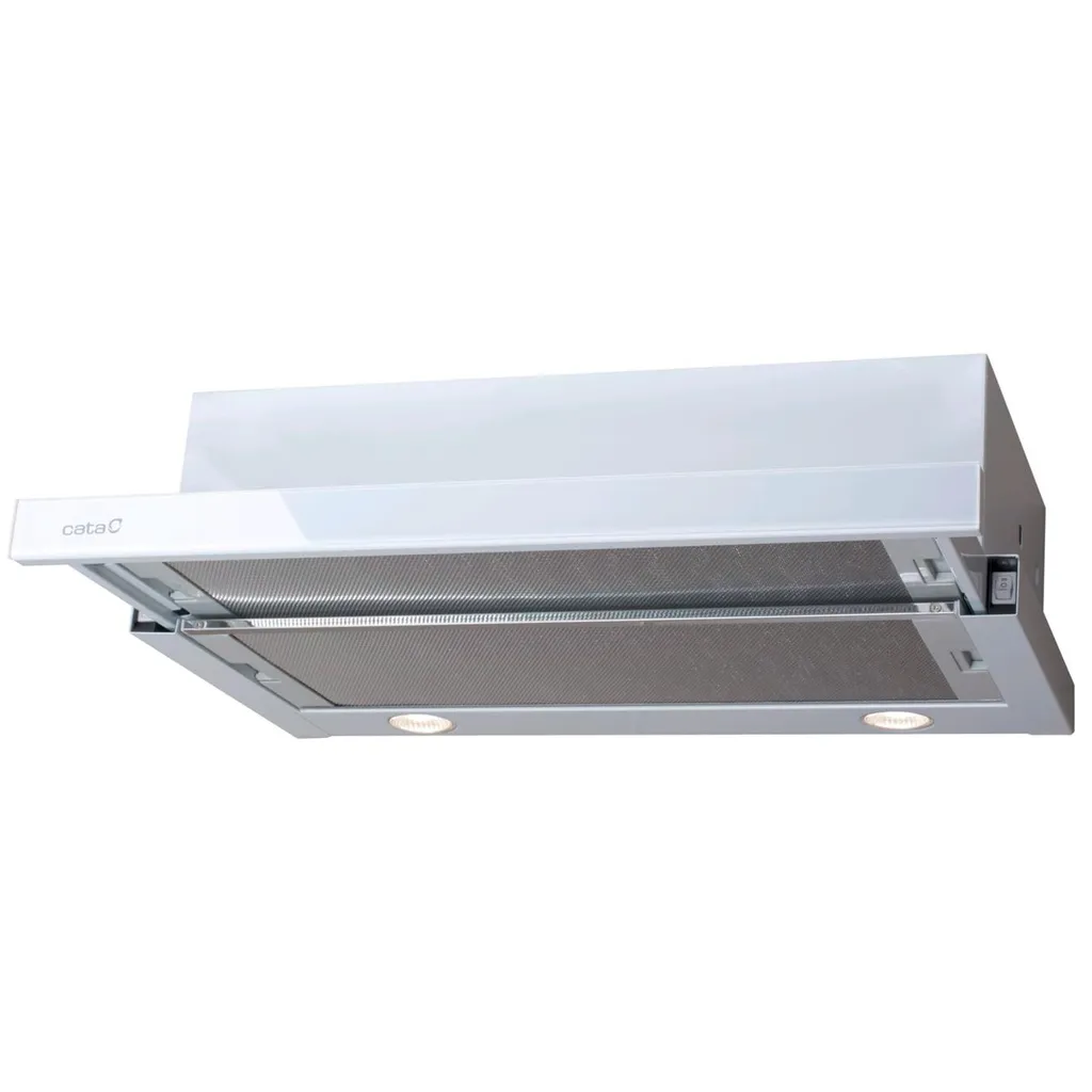 CATA TF 2003 GWH Semi-recessed (extendable) White 340 m³/h