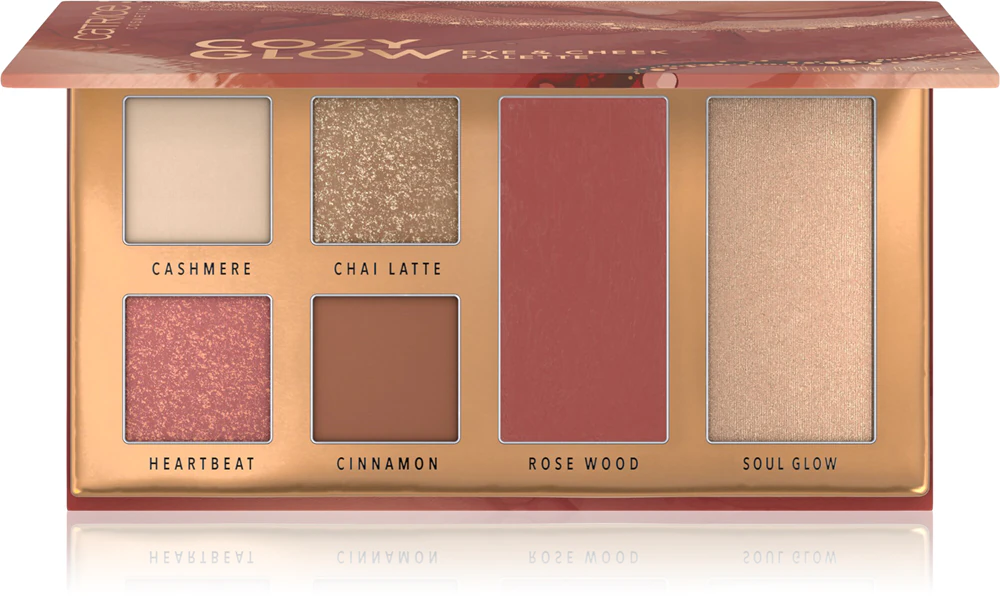 Catrice Cozy Glow Palette for face and eyes