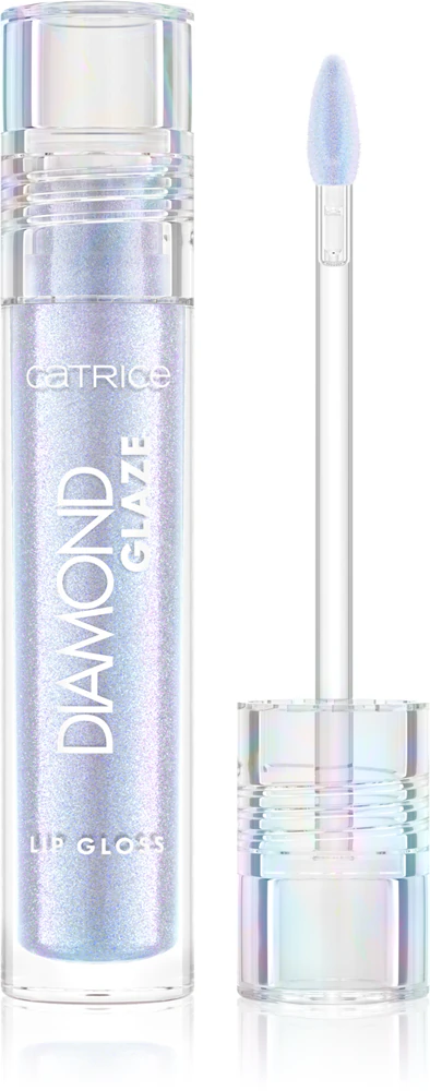 Catrice Diamond Glaze lip gloss with holographic effects