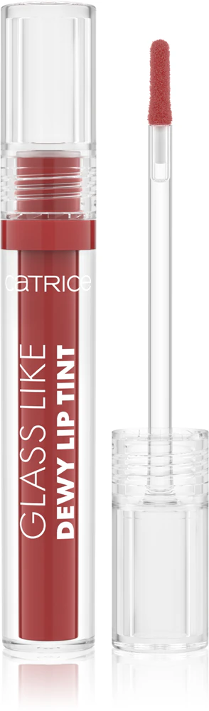 Catrice Glass Like Dewy Lip Tint Highly pigmented lip gloss with moisturizing effect Farbton 080 Watch Out - It's Hot 3 ml