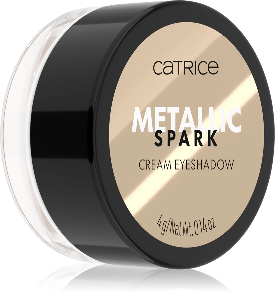 Catrice Metallic Spark eyeshadow cream for shimmering shine