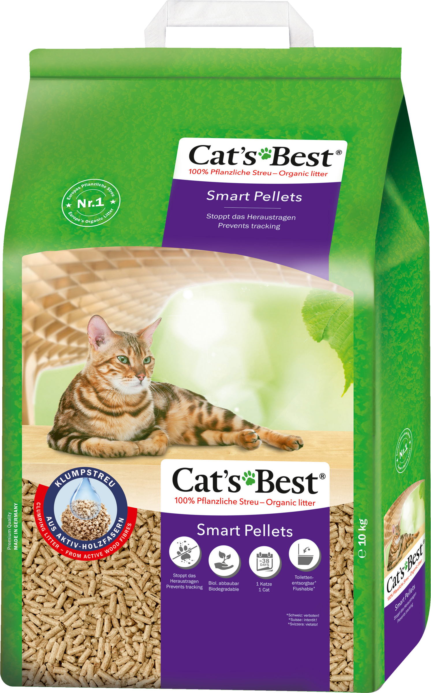 Cat\'s Best Cats Best Smart Pellets 20 liters