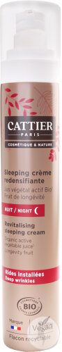 Cattier Redensifying Night Care Sleeping Cream for Deep Wrinkles 50ml