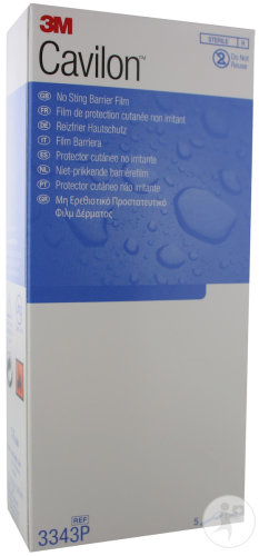 3M Cavilon Irritation-Free Skin Protection Foam Applicator 5x1ml (3343P)