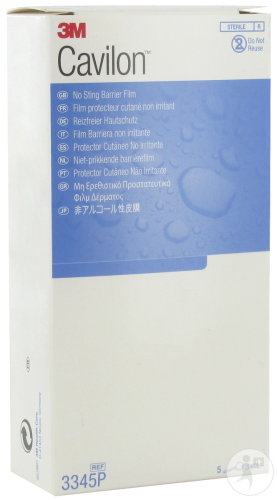 3M Cavilon Irritation-Free Skin Protection Foam Applicator 5x3ml (3345P)