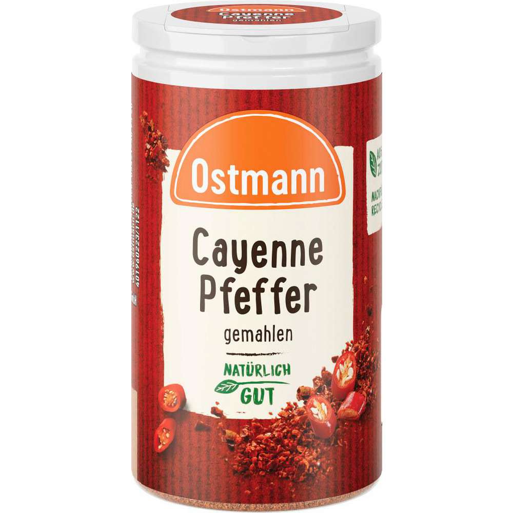Ostmann Cayenne Pfeffer, gemahlen