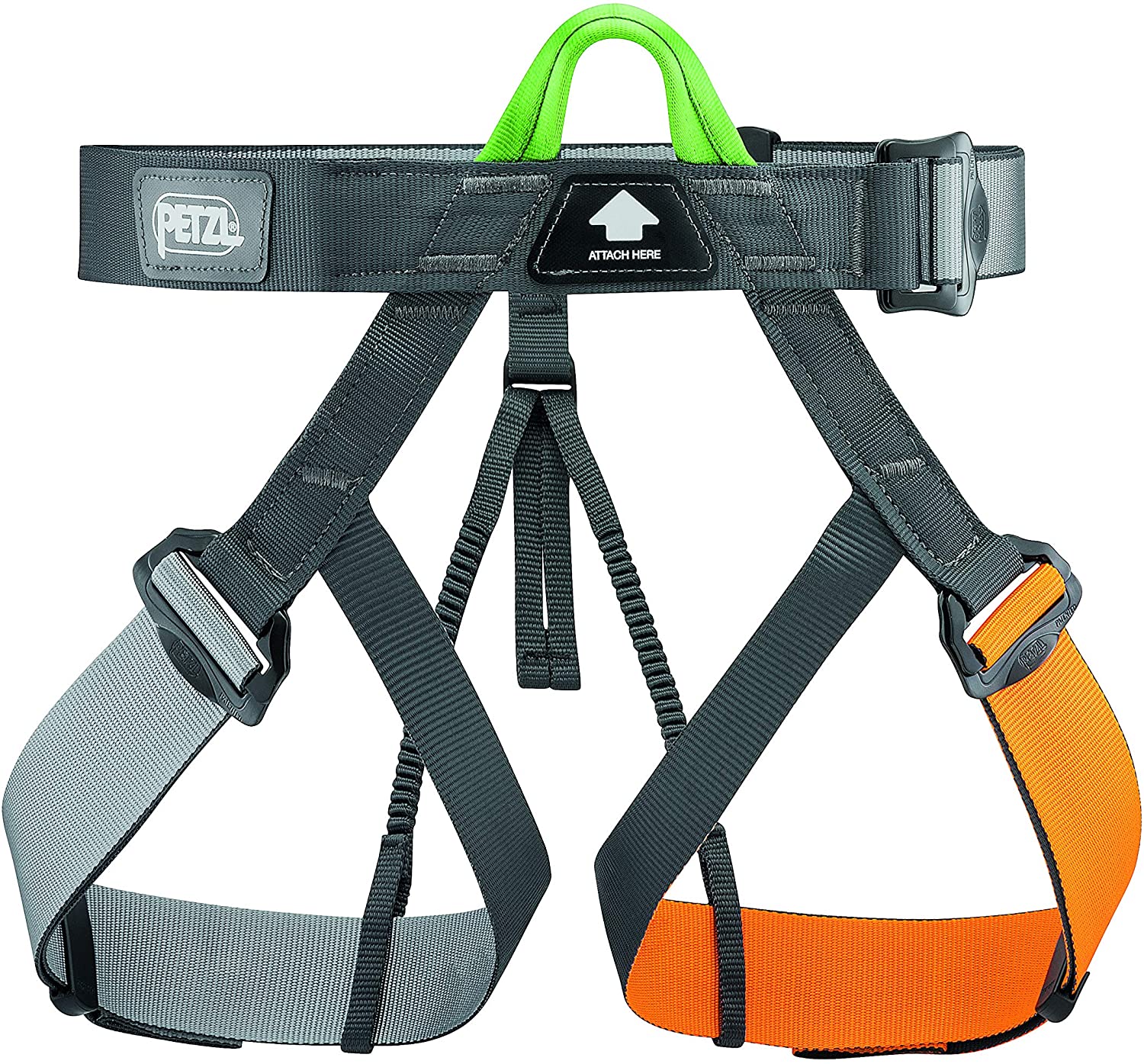Petzl Gym Climbing Belt Grey/Brown 2014