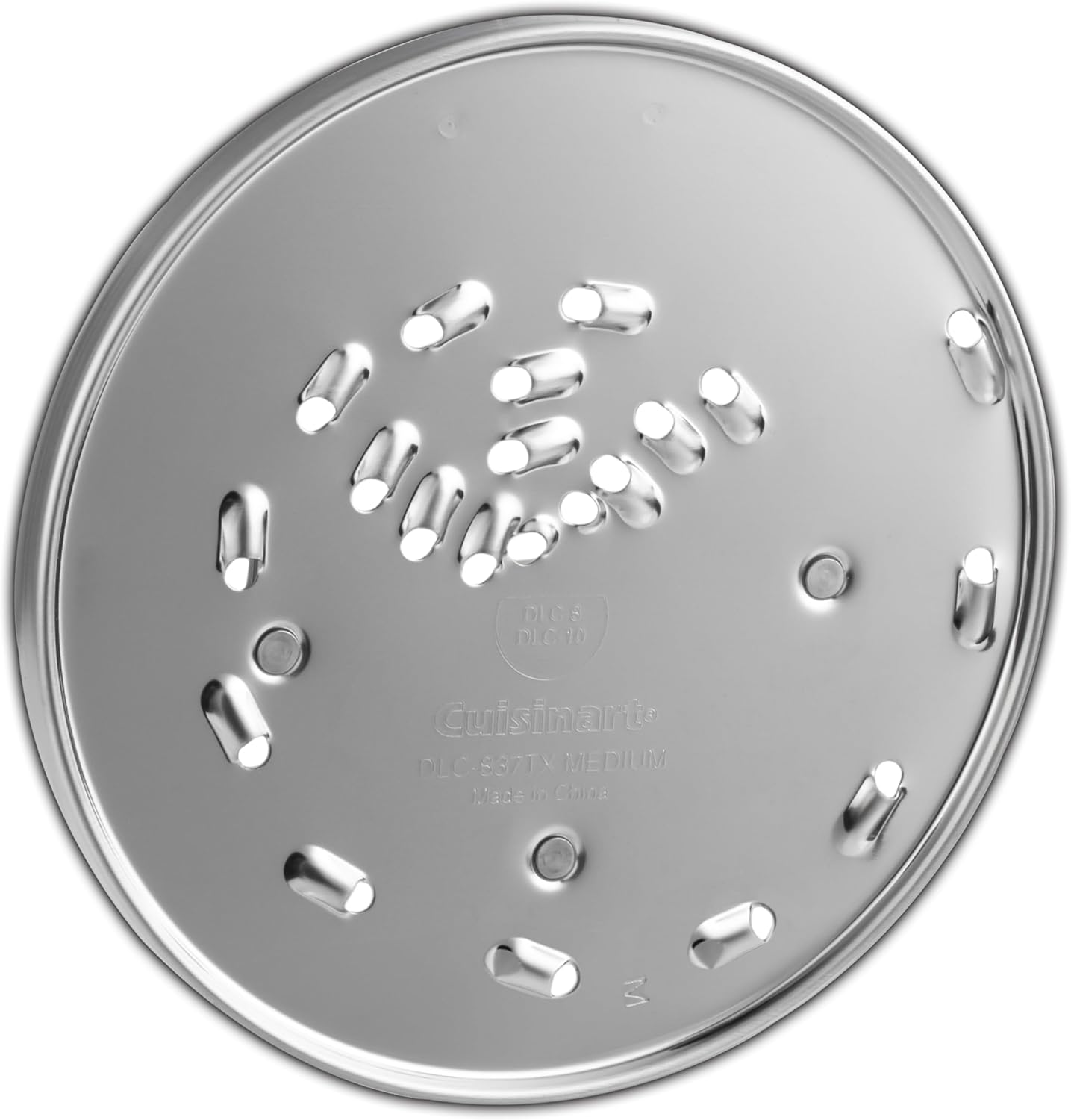 Cuisinart Medium Shredding Disc Silver 1 Pack Rustproof