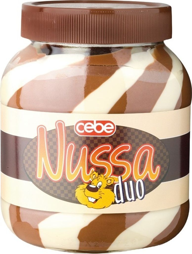 Cebe Nusso Duo Chocolate Cream 750g