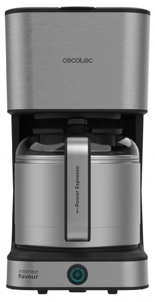 Cecotec 00273, filter coffee machine, 1.2 l, 950 W, stainless steel