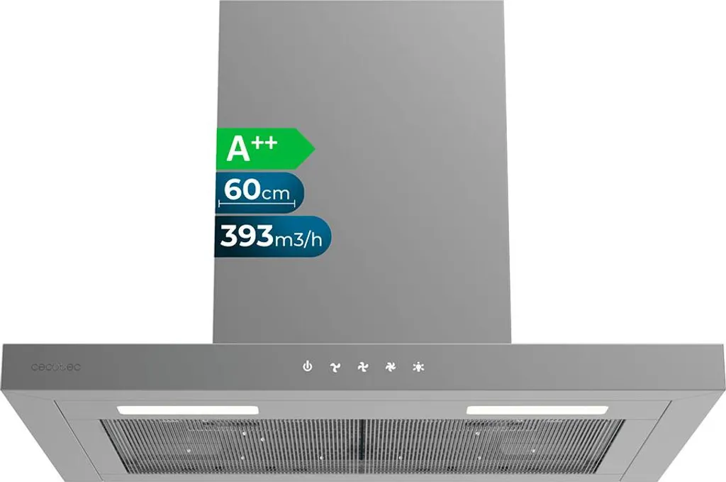 Cecotec Bolero Flux Tt 604000 Dekorative Dunstabzugshaube  One Size / EU Plug 220V  One Size