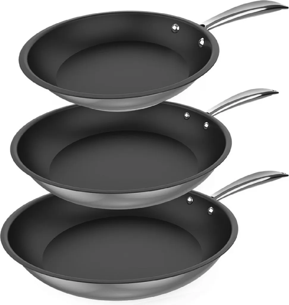 Cecotec frying pan set Polka Classy 20-24-28 Bucket Set Steel