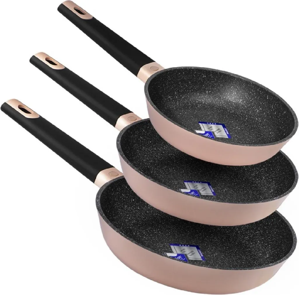Cecotec frying pan set Polka Experience 18-22-26 Bucket Set Vulcano