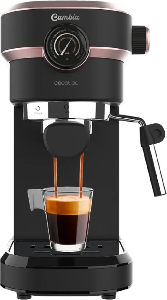Cecotec CAFELIZZIA Express Coffee Machine 890 Rose 1.1 L
