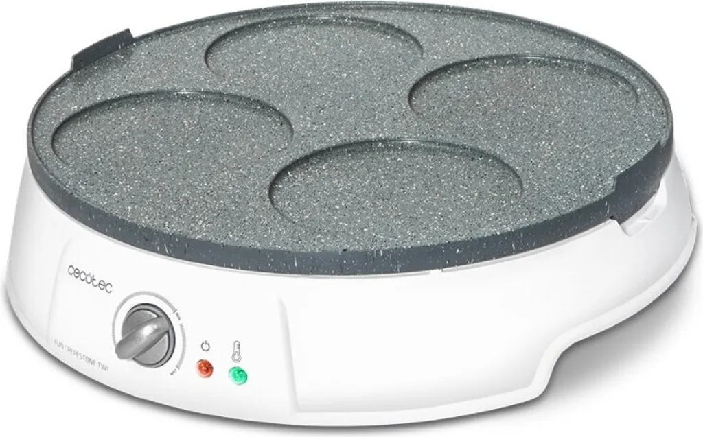 Cecotec Crepe Machine Fun Crepestone Twin White